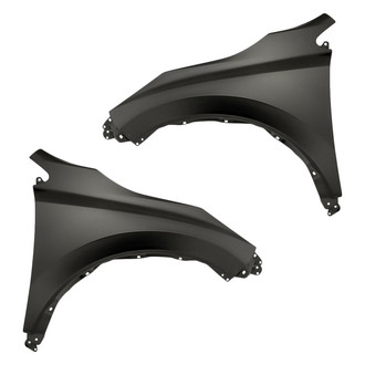 Replacement - Front Driver and Passenger Side Fender Set (Standard Line)