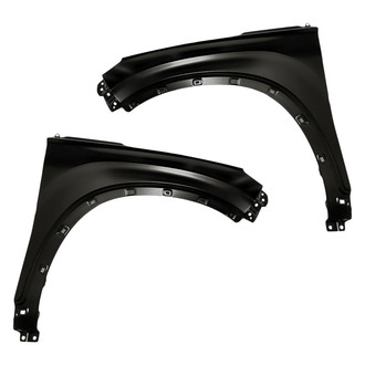 Replacement - Front Driver and Passenger Side Fender Set (CAPA Certified)