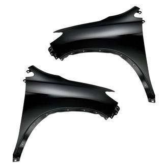 Replacement - Front Driver and Passenger Side Fender Set (CAPA Certified)