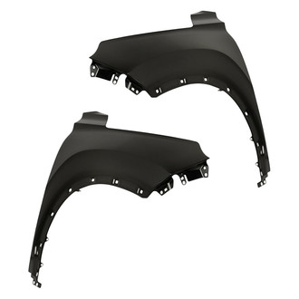 Replacement - Front Driver and Passenger Side Fender Set (CAPA Certified)