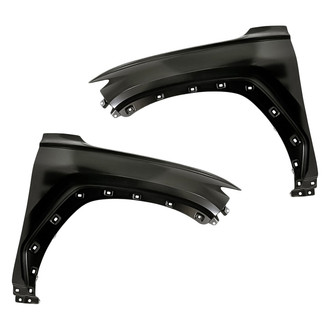 Replacement - Front Driver and Passenger Side Fender Set (CAPA Certified)