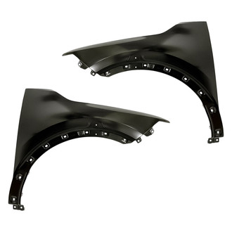 Replacement - Front Driver and Passenger Side Fender Set (Standard Line)