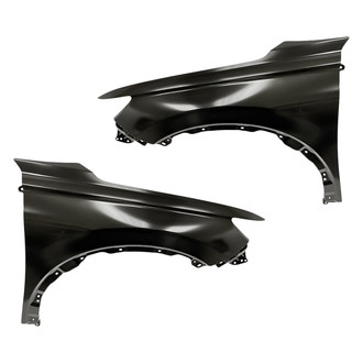 Replacement - Front Driver and Passenger Side Fender Set (Standard Line)