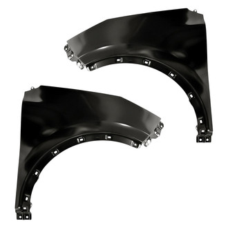 Replacement - Front Driver and Passenger Side Fender Set (CAPA Certified)