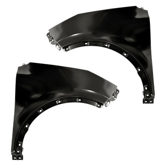 Replacement - Front Driver and Passenger Side Fender Set (Standard Line)
