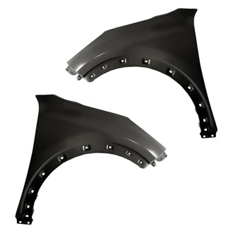 Replacement - Front Driver and Passenger Side Fender Set (CAPA Certified)