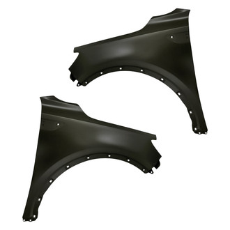 Replacement - Front Driver and Passenger Side Fender Set (CAPA Certified)