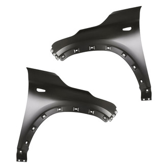 Replacement - Front Driver and Passenger Side Fender Set (Standard Line)