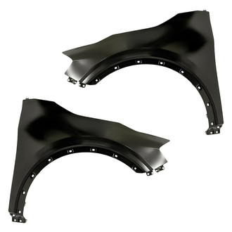 Replacement - Front Driver and Passenger Side Fender Set (Standard Line)