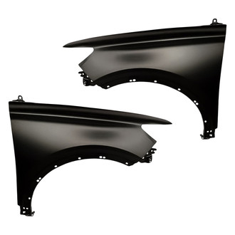 Replacement - Front Driver and Passenger Side Fender Set (CAPA Certified)