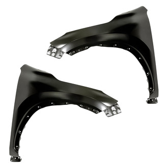 Replacement - Front Driver and Passenger Side Fender Set (Standard Line)