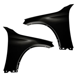 Replacement - Front Driver and Passenger Side Fender Set (CAPA Certified)