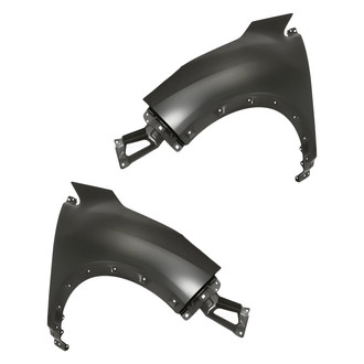 Replacement - Front Driver and Passenger Side Fender Set (Standard Line)