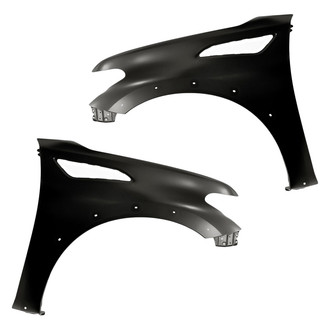 Replacement - Front Driver and Passenger Side Fender Set (CAPA Certified)