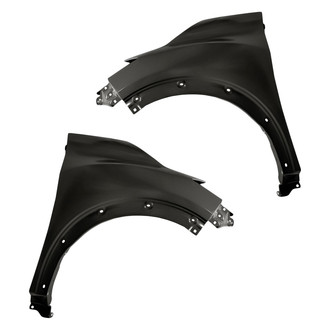 Replacement - Front Driver and Passenger Side Fender Set (CAPA Certified)