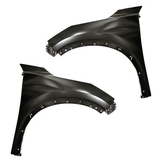 Replacement - Front Driver and Passenger Side Fender Set (CAPA Certified)