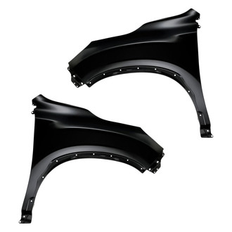 Replacement - Front Driver and Passenger Side Fender Set (CAPA Certified)