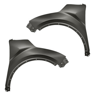 Replacement - Front Driver and Passenger Side Fender Set (Standard Line)
