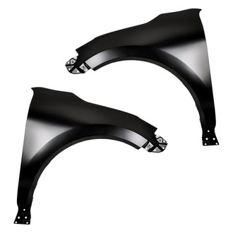 Replacement - Front Driver and Passenger Side Fender Set (CAPA Certified)