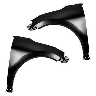 Replacement - Front Driver and Passenger Side Fender Set (Standard Line)