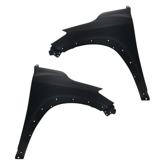 Replacement - Front Driver and Passenger Side Fender Set (Standard Line)