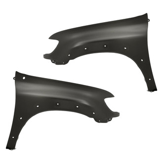 Replacement - Front Driver and Passenger Side Fender Set (Standard Line)