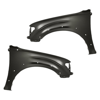 Replacement - Front Driver and Passenger Side Fender Set (Standard Line)