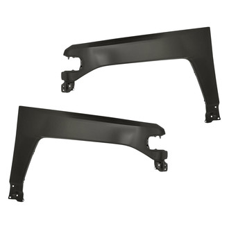 Replacement - Front Driver and Passenger Side Fender Set (CAPA Certified)