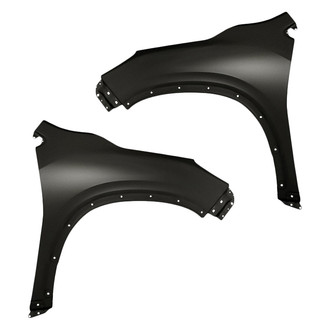 Replacement - Front Driver and Passenger Side Fender Set (CAPA Certified)