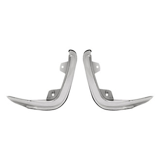 Replacement - Driver and Passenger Side Grille Molding Set (Standard Line)