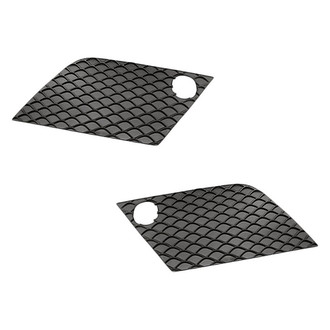 Replacement - Front Inner Driver and Passenger Side Fog Light Cover Set (Standard Line)