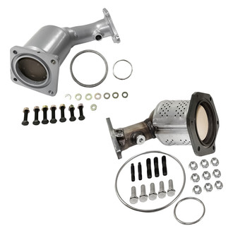 Replacement - Front Driver and Passenger Side Direct Fit Catalytic Converter Set