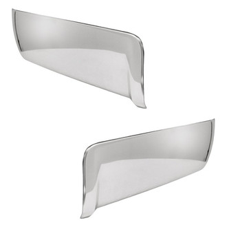 Replacement - Rear Driver and Passenger Side Bumper End Set (Standard Line)