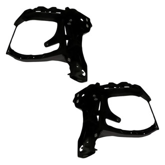 Replacement - Driver and Passenger Side Headlight Bracket Set (Standard Line)