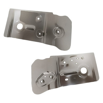 Replacement - Driver and Passenger Side Radiator Support Extension Bracket Set (Standard Line)
