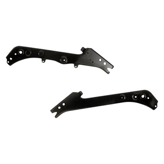 Replacement - Upper Driver and Passenger Side Radiator Support Tie Bar Set (CAPA Certified)