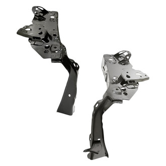 Replacement - Upper Driver and Passenger Side Radiator Side Support Set (CAPA Certified)
