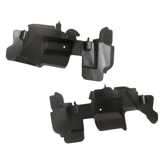 Replacement - Driver and Passenger Side Grille Air Deflector Set (CAPA Certified)