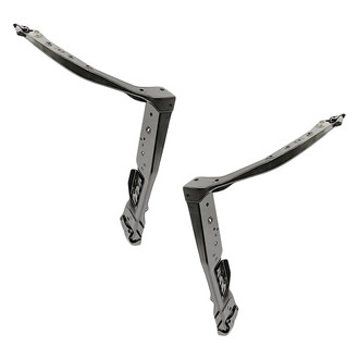 Replacement - Driver and Passenger Side Radiator Support Set (Standard Line)