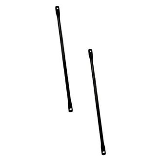 Replacement - Driver and Passenger Side Radiator Support Crossmember Brace Set (CAPA Certified)