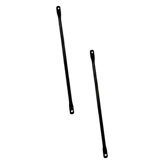 Replacement - Driver and Passenger Side Radiator Support Crossmember Brace Set (Standard Line)