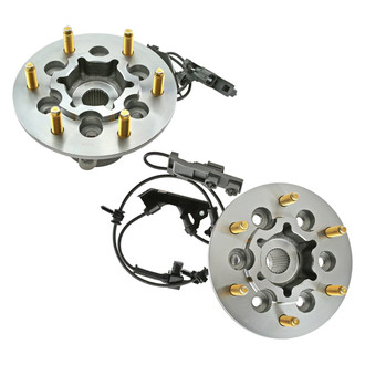 Replacement - Front Wheel Hub Assembly Kit with Bearings