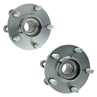 Replacement - Front Wheel Hub Assembly Kit with Bearings