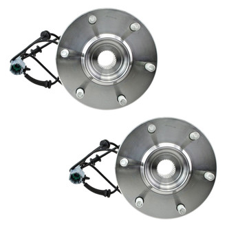 Replacement - Front Wheel Hub Assembly Kit with Bearings