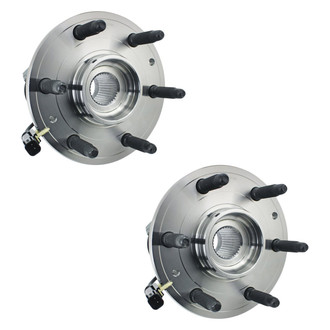 Replacement - Front Wheel Hub Assembly Kit with Bearings