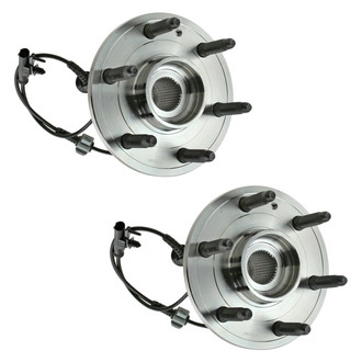 Replacement - Front Wheel Hub Assembly Kit with Bearings