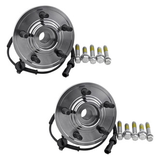 Replacement - Front Wheel Hub Assembly Kit with Bearings