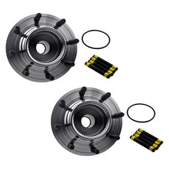 Replacement - Front Wheel Hub Assembly Kit with Bearings