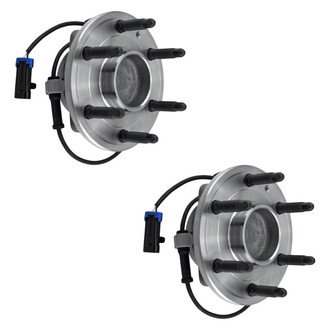 Replacement - Front Wheel Hub Assembly Kit with Bearings