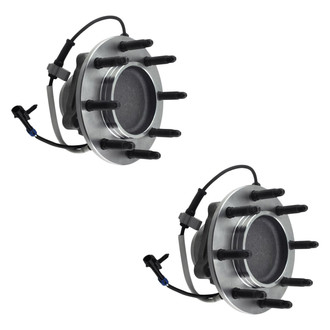 Replacement - Front Wheel Hub Assembly Kit with Bearings